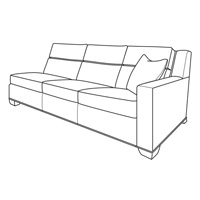 Cornerstone Motion Compatible RAF Sofa