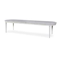 Lutetia Swedish Dining Table - Swedish Rubbed White