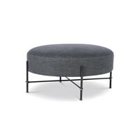 Dominique Round Ottoman