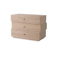 Cadence Three Drawer Chest - Sand Cerused