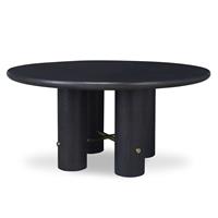 Cadence Round 64” Dining Table - Mocha