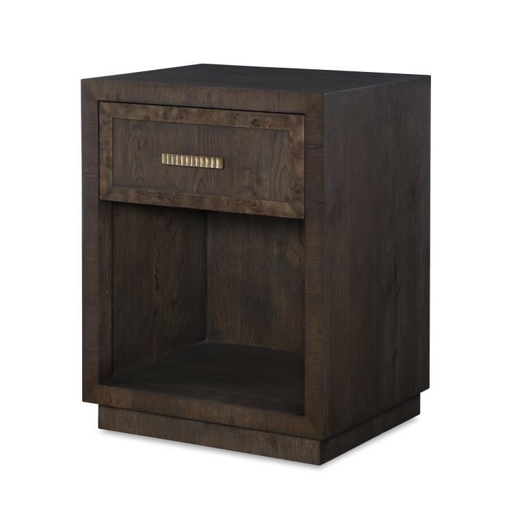 century CBA-222-V2 - Monterey Single Drawer Nightstand - Hawthorne Dark