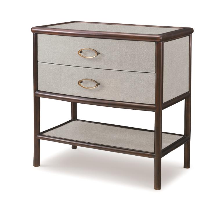 century CT3006-DG - Canvas Nightstand-Dove Grey