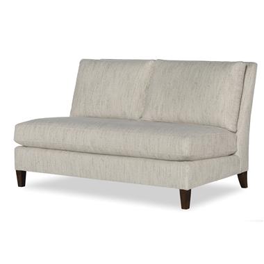 Savannah Armless Love Seat