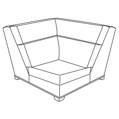 Leatherstone Motion Compatible Corner Chair