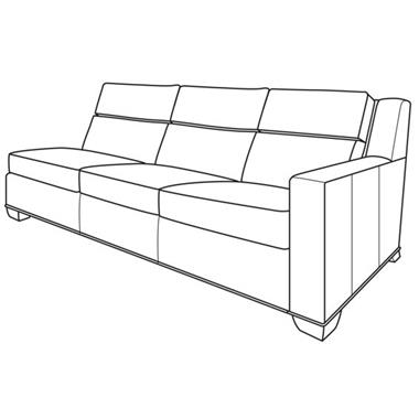 Leatherstone Motion Compatible RAF Sofa