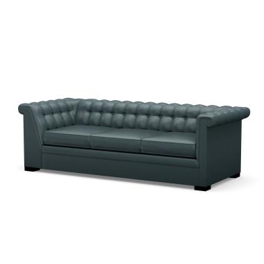 Modern Chesterfield Configurable RAF Corner Sofa