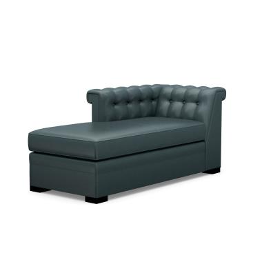 Modern Chesterfield Configurable LAF Chaise