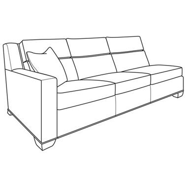Cornerstone Motion Compatible LAF Sofa