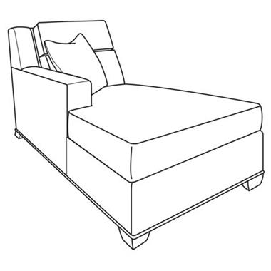 Cornerstone Motion Compatible LAF Chaise
