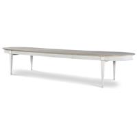 Barrington Dining Table - White/Silver