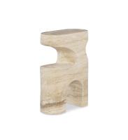 Bernini Accent Table - Travertine