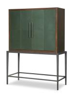 Scheffer Bar Cabinet - Evergreen