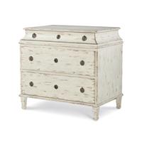 Alexandre I Nightstand - Swedish Scraped Bone