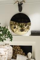 Rive Gauche Convex Mirror - Silver