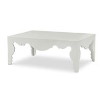 Sven Cocktail Table - French White Plaster