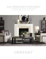 Upholstery Supplement 2022