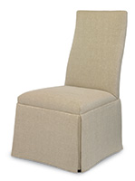 Chandler Curved Back with Straight Top Chair