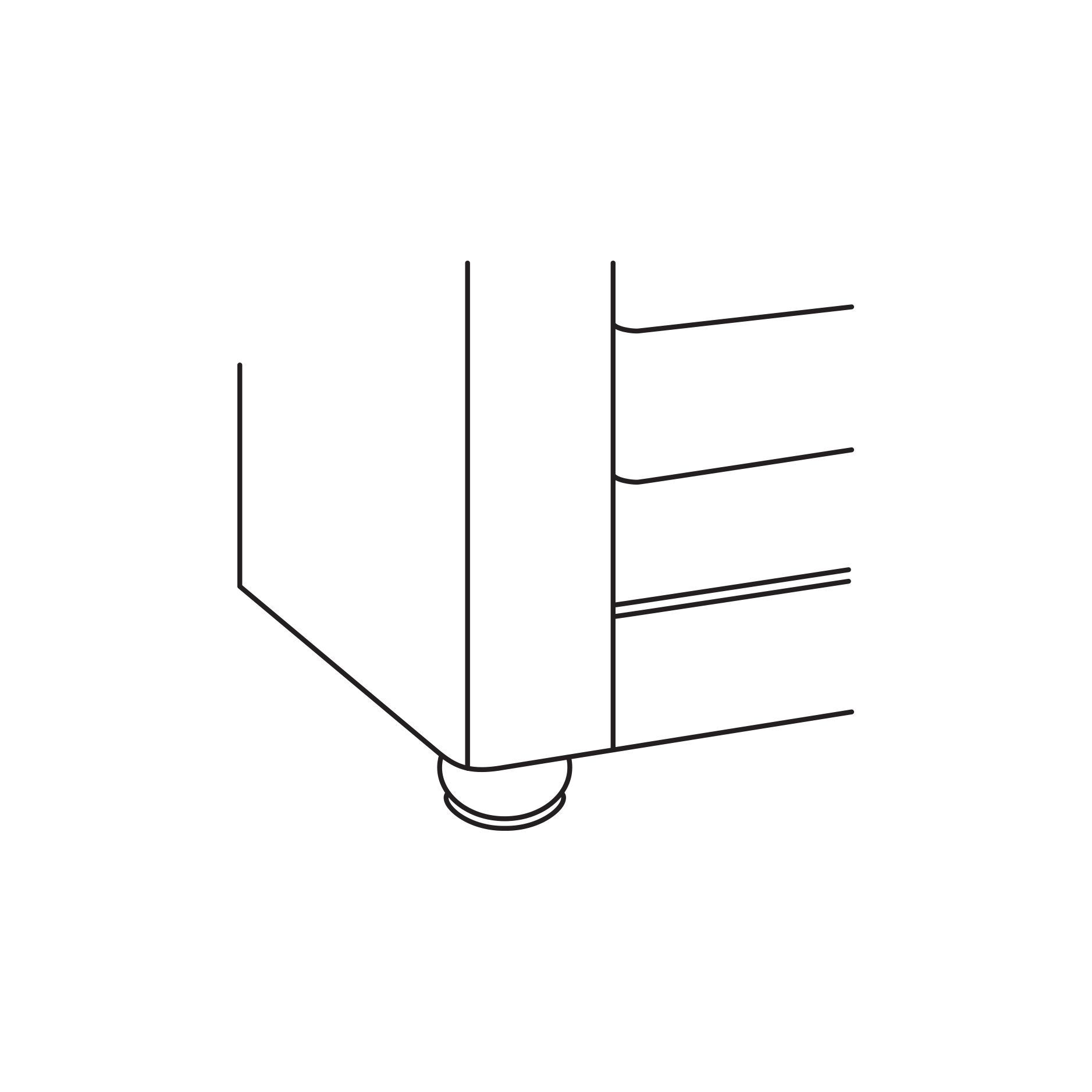 Uph w/ Border Bun Foot