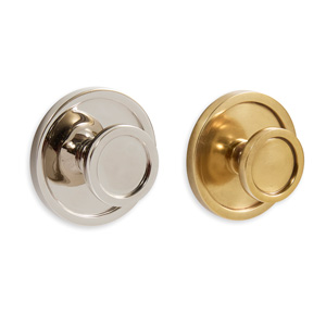 Knob w/Back Plate