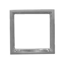 Stepped Square Pull <br/> Polished Nickel