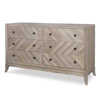 Six Drawer Low Dresser