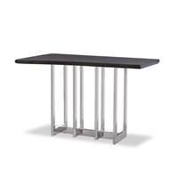 54" GUAN.SLAB CONSOLE-POLISHED NICKEL BASE