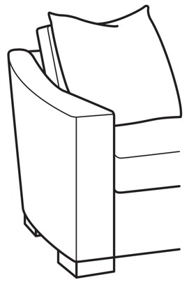 Rising Track Arm 6 in