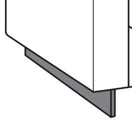 Metal Sled Base Dark Bronze