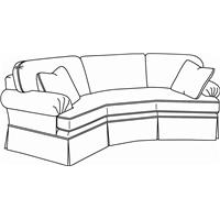 Wedge Sofa