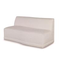 Bella Left Drop Back Armless Love Seat