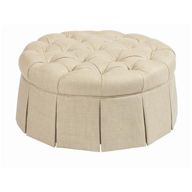 Ivy Round Ottoman