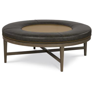 Redford 48" Round Ottoman