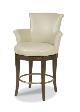 Scroll Swivel Counter Stool