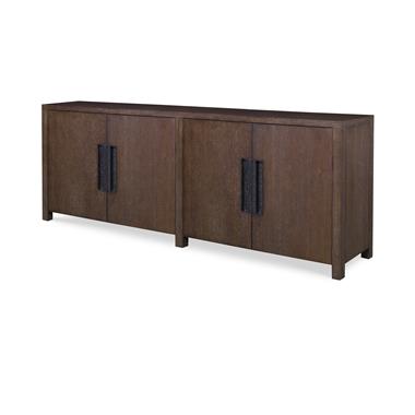 Mesa Chino Four Door Credenza - Napa Cerused
