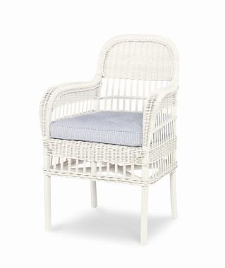 Mainland Wicker Dining Arm Chair