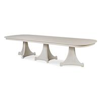 Dawning 132" Tri/Quad-Pedestal Dining Table