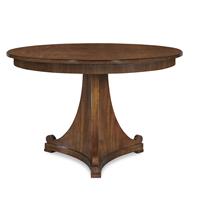 Dawning 48" Tri-Pedestal Round Dining Table - City Light