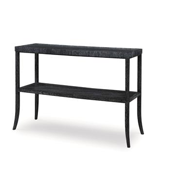 Emile Shelf Table - Black Cerused