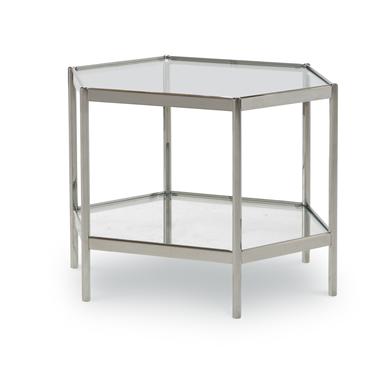 Dax Side Table With Glass Top