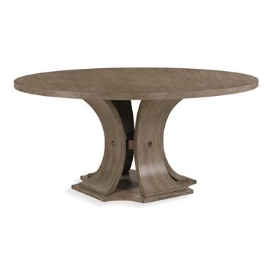 Sanford 72" Round Dining Table - Greige