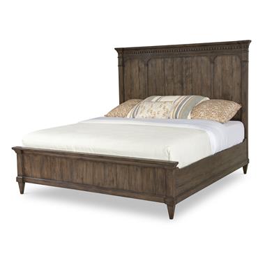 Montgomery Panel Bed King 6/6 - Brown Rustic