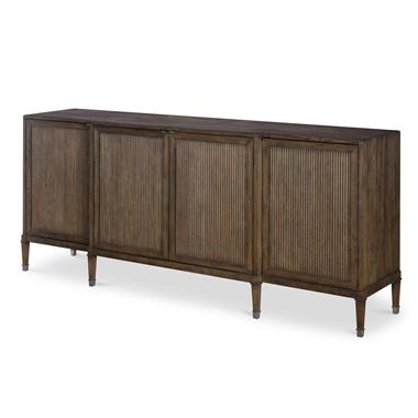 Peyton Credenza - Brown Rustic