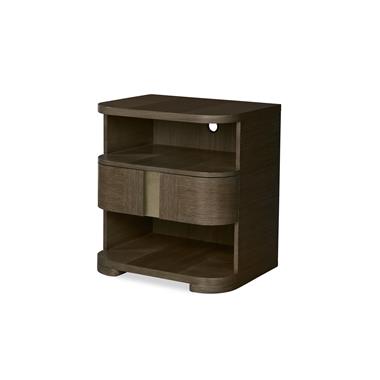 Carino Single Drawer Nightstand - Cocoa