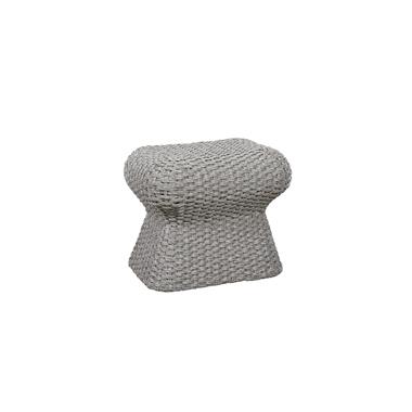 Warren Outdoor Ottoman - Grey