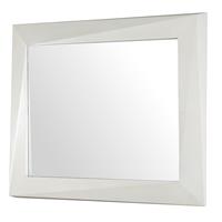 Faceted Mirror - Light Parchment