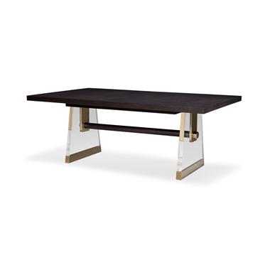 Cadence Rectangular Dining Table - Mocha