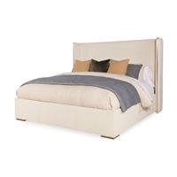 Cadence Upholstered Wing Bed - King 6/6