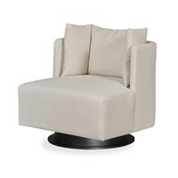 Riposo Swivel Chair - Metal Base