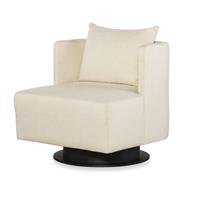 Riposo Swivel Chair - Single Back - Metal Base